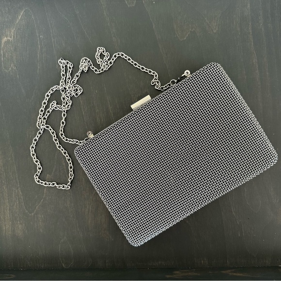 Metal Convertible Clutch - Picture 5 of 13